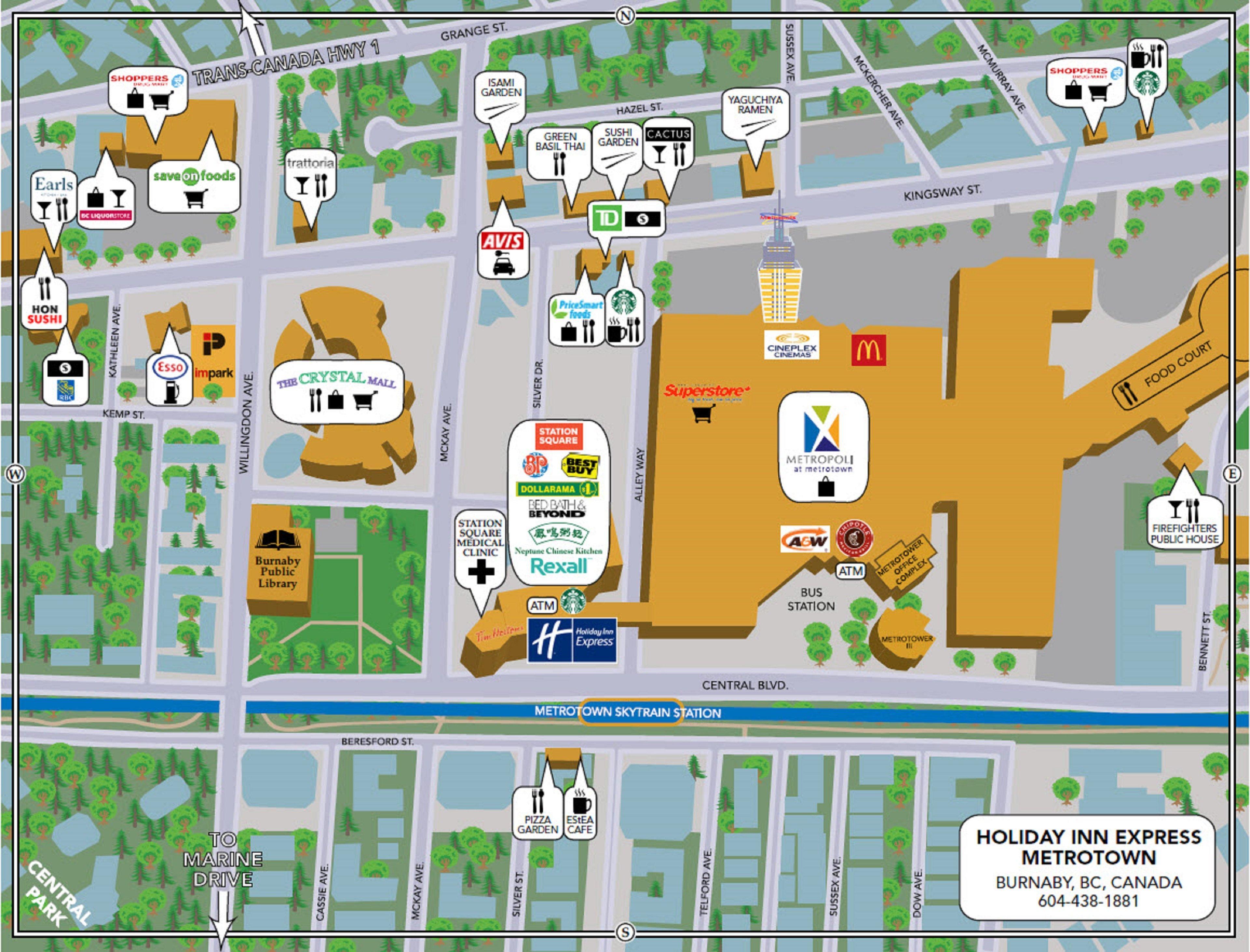 Holiday Inn Express Vancouver-Metrotown Burnaby Extérieur photo